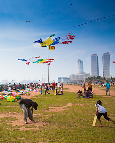 Sri Lanka Colombo Galle Face Green